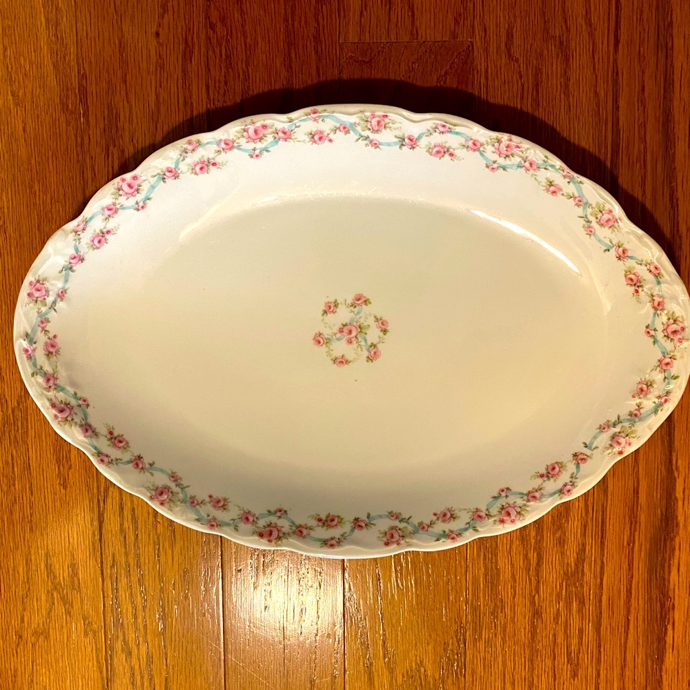 VINTAGE ANTIQUE 1930’s KPM GERMANY PLATTER